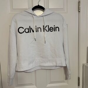 Calvin Klein white hoodie size medium